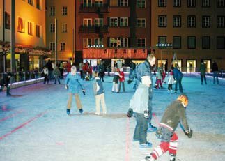 Pista di Pattinaggio a Innsbruck