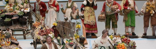Mercatino di Natale a Napoli: Il presepe Napoletano