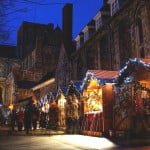 Winchester: luci natalizie con frizzante aria invernale che profuma di castagne arrosto e vin brulè