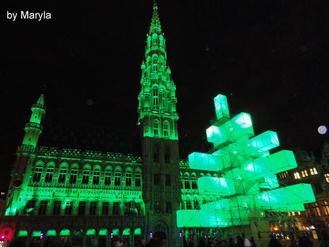 Grand Place e albero di natate