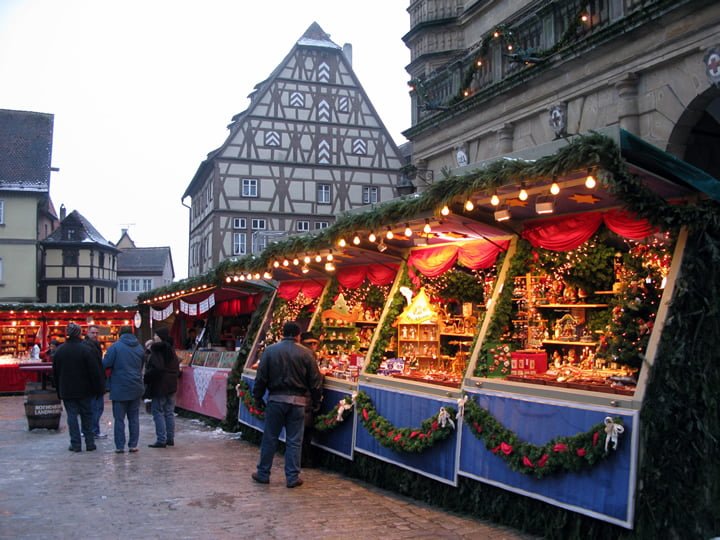 Natale Romantico Mercatini di Natale di Rothenburg ob der Tauber