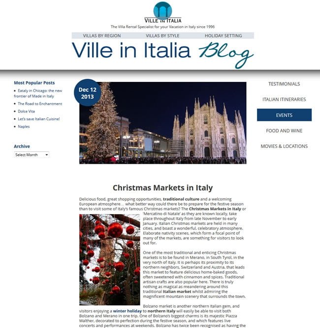 VilleinItalia