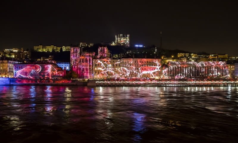 Festa delle luci Lione Luci artistiche a Lione