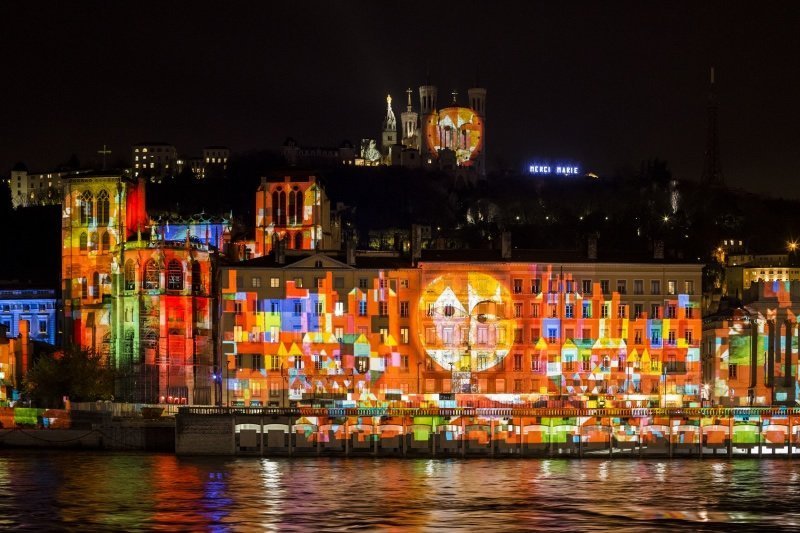Animazioni Luminose Lione Festa delle luci Lione