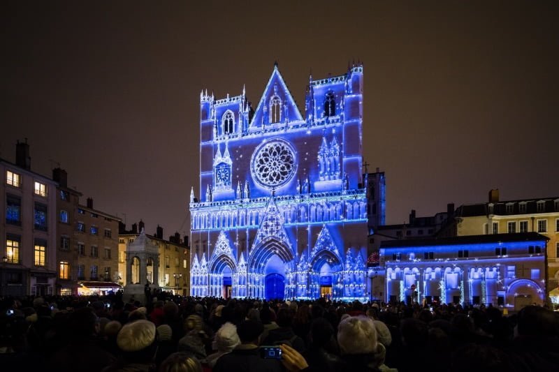 Istallazioni Luminose Lione Festa delle luci Lione