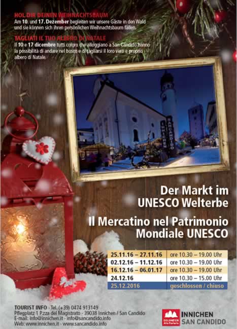 San Candido Mercatini di Natale 2018
