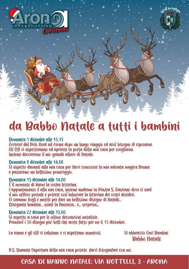 Arona Mercatini di Natale 2020