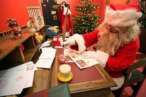 La casa di babbo Natale ad Arezzo