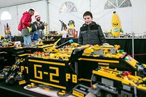 villaggio lego ai mercatini di Natale di Arezzo