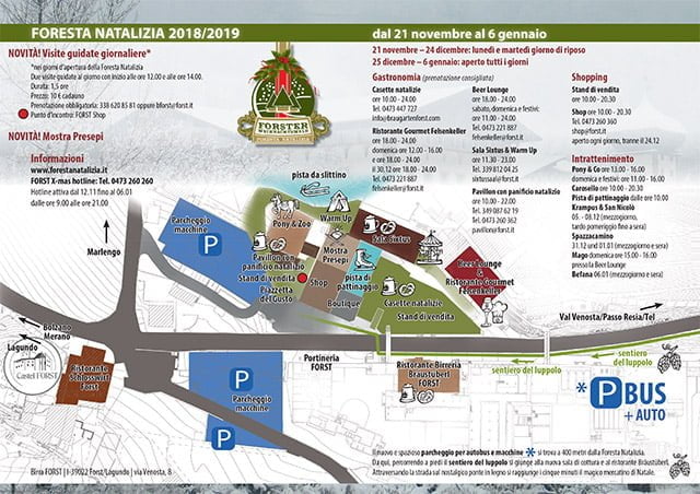 Foresta Natalizia alla FORST Merano Foresta Natalizia alla FORST Merano