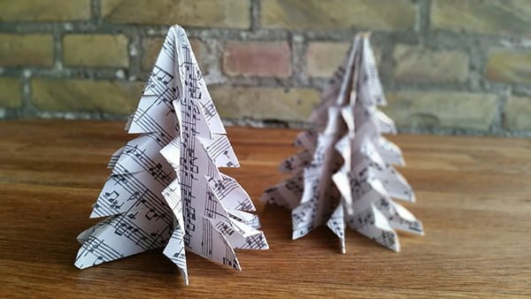 addobbi Natalizi con gli origami