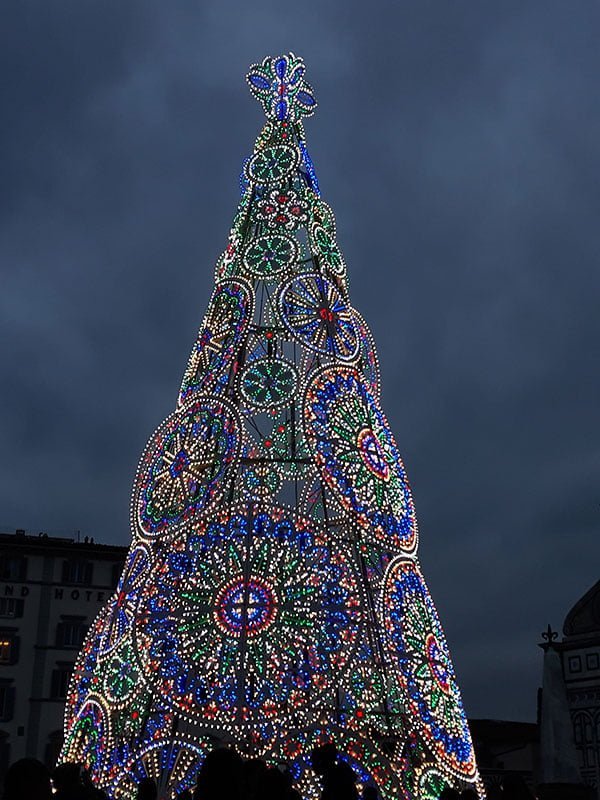 Albero di Natale a Firenze