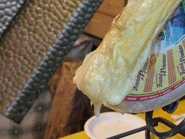 formaggio ai mercatini di Natale di Trento