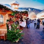 Bancarelle dei mercatini di Natale di Trento