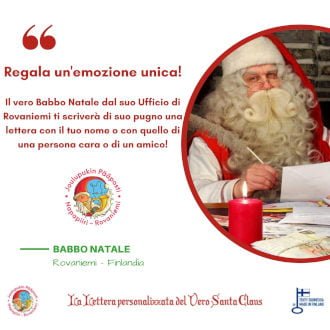 Ricevi La Lettera Di Auguri Originale Firmata Da Babbo Natale