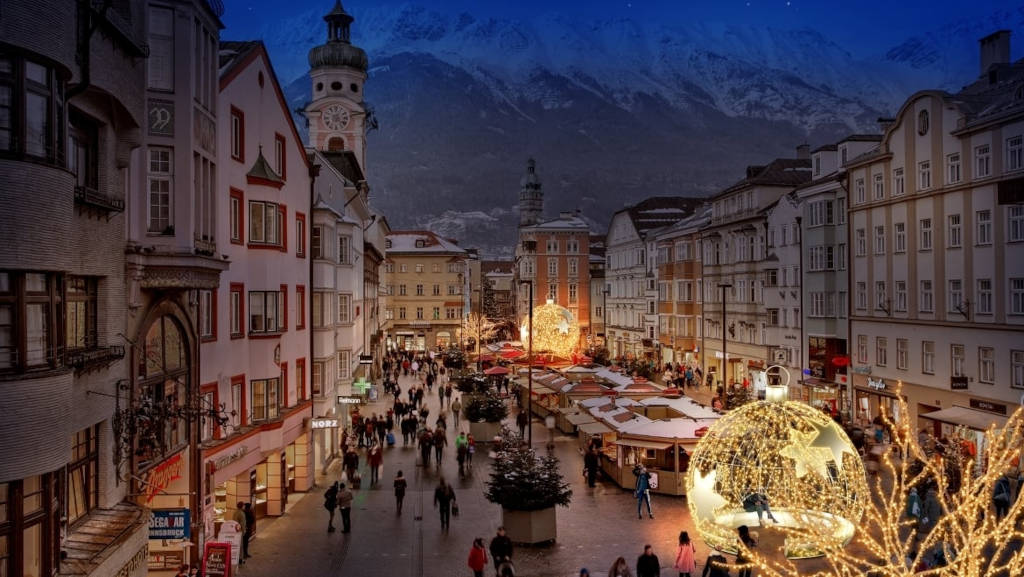 mercatini di natale di Innsbruck - MARIA-THERESIEN-STRASSE