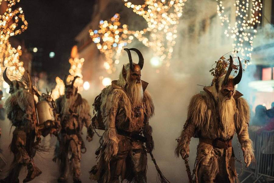 la sfilata dei krampus