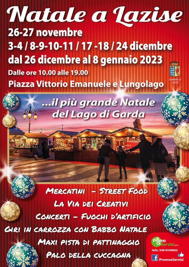 Locandina Natale Lazise 2022